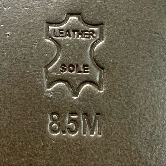 Tory Burch Edina Green Leather Colorblock Slingback Soho Lux Sandals Women’s 8.5 - Picture 13 of 16